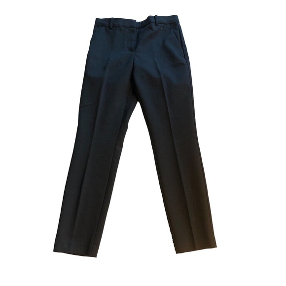 H & M Women’s Black Slacks Pants Trousers Regular‎ Waist Ankle Size 6 - Picture 1 of 7